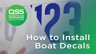 QSS Boat Rego Stickers