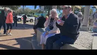 Travel Siesta key Beach village Florida walking tour
