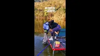 AMAZING FISHING 🐡🐠 Old─fashioned fish guards are heavy and take up space. Now fishing masters use