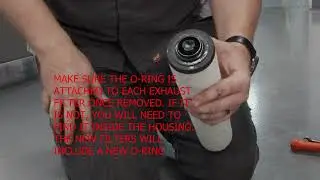 Ultravac 2100 Exhaust Air Filter Change