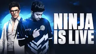 SCRIMS POV LIVE  | BGMI LIVE WITH TSMFTX NiNJA | ROAD TO 250K