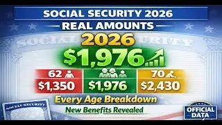 Social Security 2026: Average Checks for Ages 62&ndash;80 Revealed
