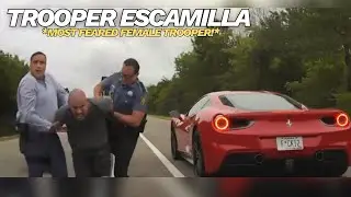 Drug Dealer Challenges Female Legend Trooper Escamilla - ASP Ends it BRUTALLY!