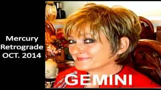 GEMINI - Mercury Retrograde OCTOBER  2014 Astrology Forecast - Karen Lustrup