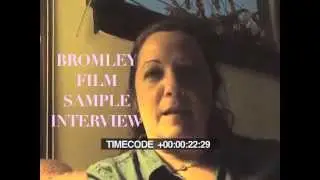 Sample interview for film on family trauma and death penalty law