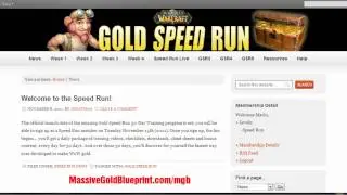 Gold Speed Run VI Massive Gold Blueprint