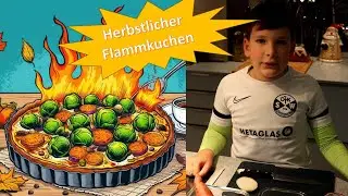 Herbstlicher Flammkuchen