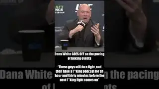 Dana White EXPOSES Boxing events