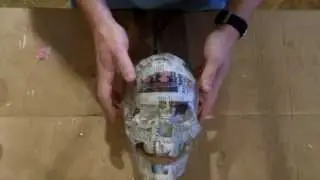 Paper Mache Skull