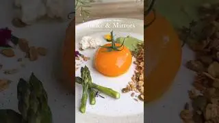 Smoke & Mirrors #food #foodart #professional #chef #finedining #aesthetic #shortsfeed #shortsviral