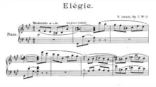 Nikolai Amani Elegie in F sharp minor op  7 No. 3 (Christian Dillig)