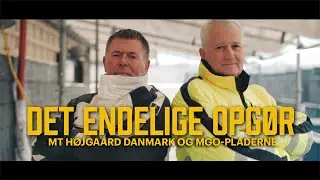 Det endelige opg&oslash;r med MgO-pladerne