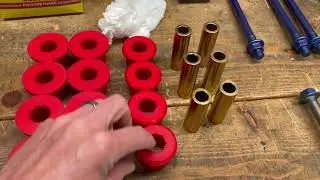 2015 Toyota Tacoma Limited leaf spring replacement.  With part numbers!