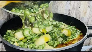 Make the tastiest GHANAIAN Okra / Okro stew recipe / step by step | fetri detsi  / hans kitchen