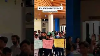 IBA Stands With Indus #iba #nomorecanalsonindus