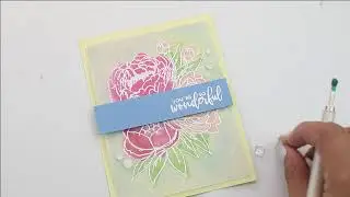 Stained Glass Effect Card Making LIVE