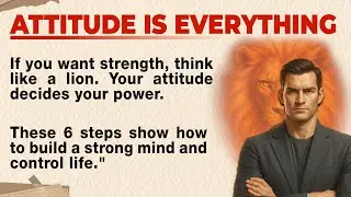 Attitude Is Everything - Become A Powerful Person 🔥 | Improve English Fluency | Graded Reader