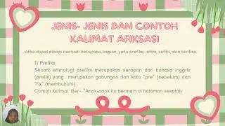AFIKSASI (Proses Pengimbuhan) oleh Mahasiswa UINSU MEDAN Prodi Tadris Bahasa Indonesia Semester III