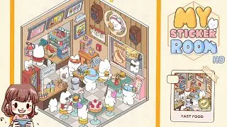 My Sticker Room Level 42 Fast Food Solution Walkthrough