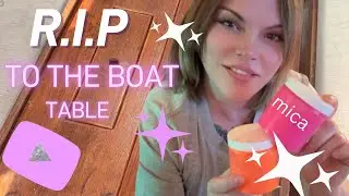 Sailboat Table Makeover | Small Space Upgrade