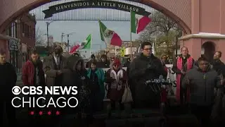 Faith leaders, activists speak out against immigration operations in Chicago's Little Village