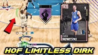 PINK DIAMOND MOMENTS DIRK NOWITZKI!! *HOF LIMITLESS RANGE* | NBA 2K19 MyTEAM GAMEPLAY