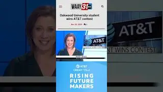 Matthew Dormus wins AT&T Rising Future Makers contest!