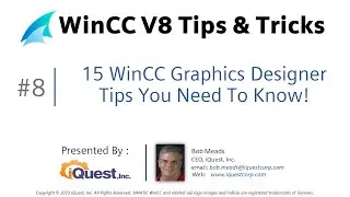 WinCC V8 Tip 8: 15 AWESOME Graphics Designer Tips! 🧙‍♂️ Learn SCADA Programming! #winccguru
