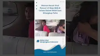 REAKSI Polisi saat Tangkap Pelaku Kriminal, Eh Malah BAB di Celana saat Dibawa di Dalam Mobil