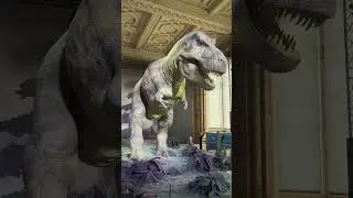 Natural history Museum robot dinosaur