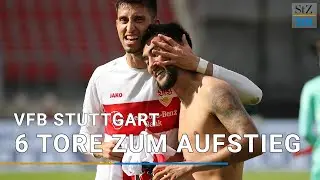 Der VfB schie&szlig;t sich (fast) sicher zur&uuml;ck in die Bundesliga  | 1. FC N&uuml;rnberg - VfB Stuttgart 0:6