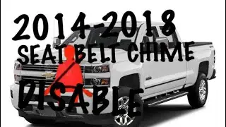 Отключение звукового сигнала ремня безопасности Chevrolet (быстрое и простое) 2014–2018