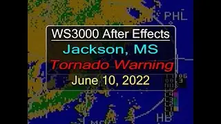 WeatherStar 3000 in After Effects - Jackson MS - June 10, 2022