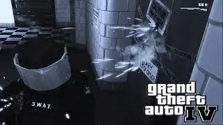 GTA 4 Max Payne IV Script mod LAPD SWAT unit vs equilibrium Future SWAT