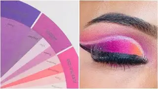 Colour Wheel के हिसाब से Eyemakeup कैसे करें || Online Makeup Course || Colourwheel Class