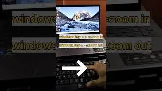 Zoom in Zoom out Laptop 💻 Computer 🖥️ Screen #shorts #viral #trending #keyboard #youtubeshorts