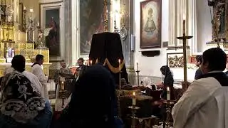 FSSP México. Misa de Requiem, conmemoración de todos los fieles difuntos: absolución del catafalco.
