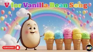 Vanilla Bean Song | V for Vanilla | Magic Rhymes Kids Poem 2025