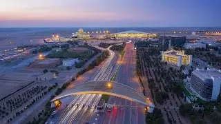 Heydar Aliyev Airport (GYD) [ Timelapse Video ]