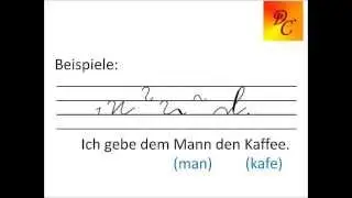 Stenografie lernen - Lektion 7 - a + K&uuml;rzel dem, den - Dominique Clarier