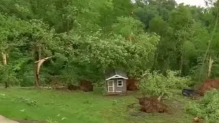 Tornado on ground for 11 miles in West Virginia