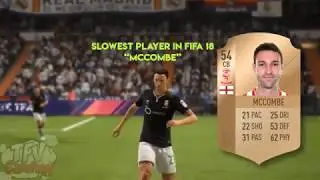 SLOWEST PLAYERS IN FIFA 18 SPEED PACE TEST!