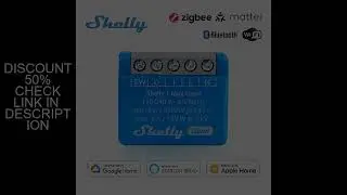 Shelly 1 Mini Gen4 Matter Zigbee Smart Home iot WiFi inteligentes Garage Door Smart Life Control Ale