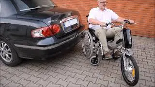 Przystawka do wózka inwalidzkiego (Wheelchair Power Assist) Tanalski - Rydwan