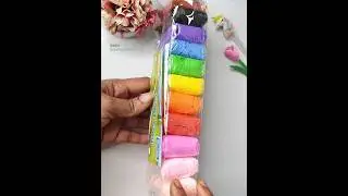 Diy Clay pen holder 🌈 🥰#art #painting #diy #shortvideo #shorts #ytshorts #sadiadrawinggallery