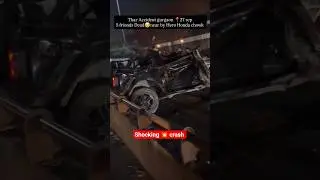 Thar Accident in Gurgaon | 5 Friends Dead Near Hero Honda Chowk | #tharaccident #thar2025