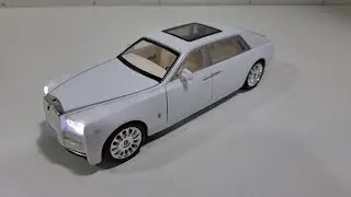 Rolls-Royce Unboxing 2025 | Luxury White Metal Car