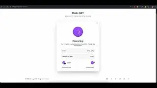 Energy Web X - Staking