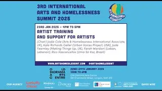Day 2 - 4pm - Artist training and support for artists