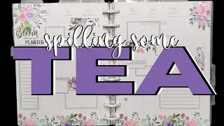 HAPPY PLANNER VERTICAL PLAN WITH ME | POSH SPRING | BIT OF AN UPDATE